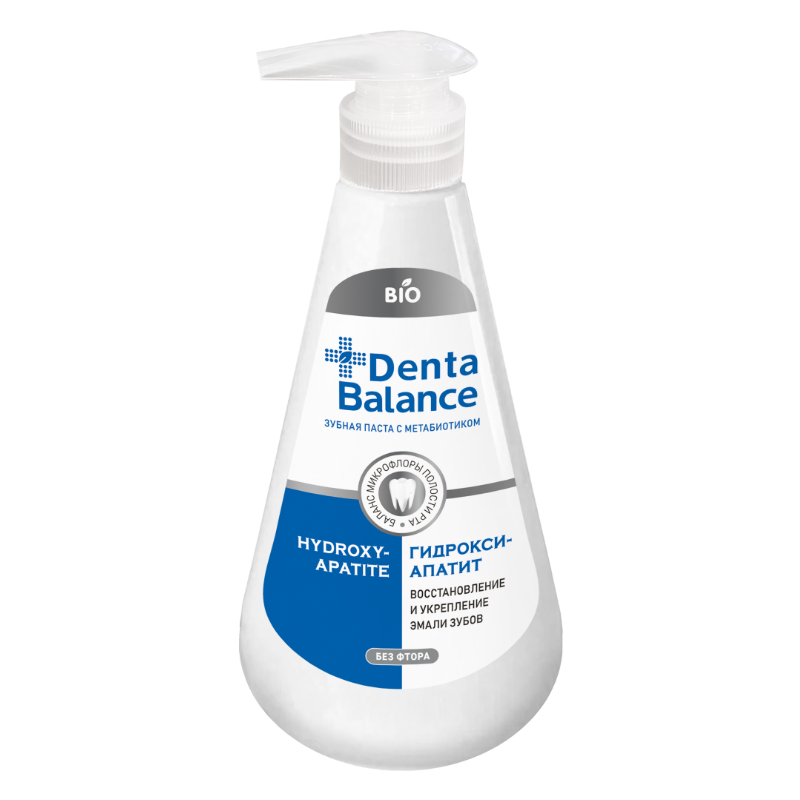 Denta Balance Гидроксиапатит гелевая зубная паста с метабиотиком